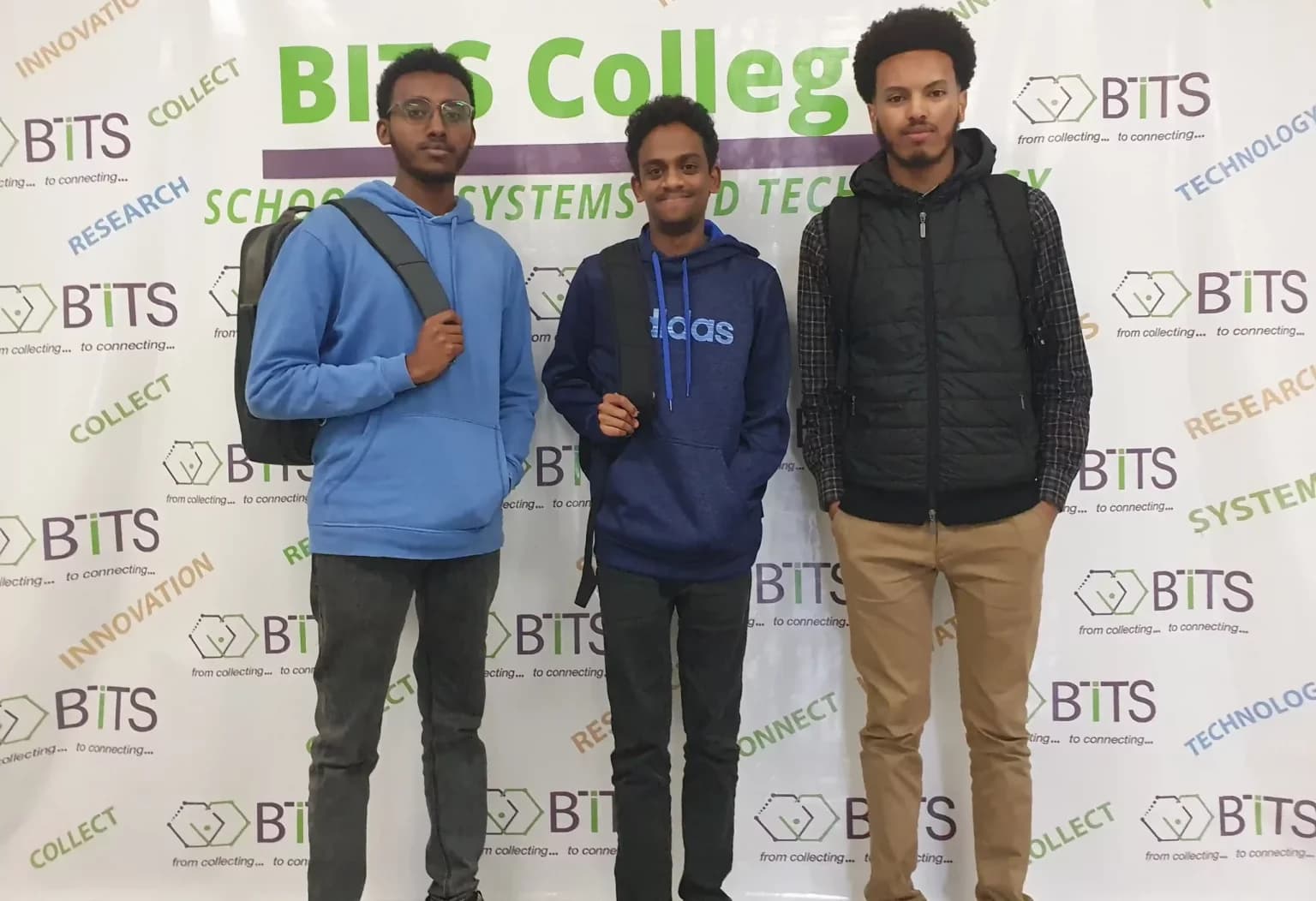 BITS College scholarship recipients group photo